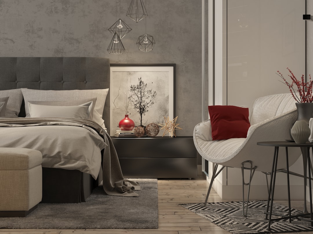 Photo Modern bedroom