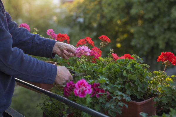 Mușcata (Pelargonium zonale) – condiții de creștere, plantare și îngrijire