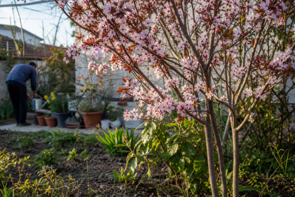 Cireș japonez (Prunus serrulata) – de la plantare la întreținerea de zi cu zi