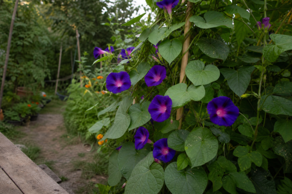 Zorele (Ipomoea purpurea) – de la plantare la întreținerea de zi cu zi