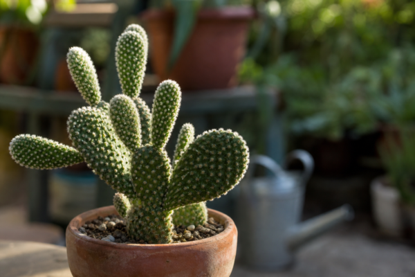 Limba-soacrei (cactus) (Opuntia microdasys) – de la plantare la întreținerea de zi cu zi