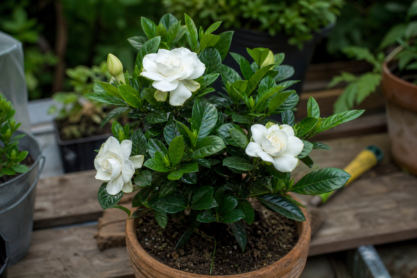 Gardenia (Gardenia jasminoides) – sfaturi pentru plantare, creștere și întreținere