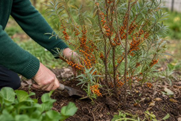 Cătină (Hippophae rhamnoides) – sfaturi pentru plantare, creștere și întreținere