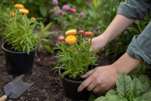 Flori de paie (Helichrysum bracteatum) – plantare și îngrijire pas cu pas