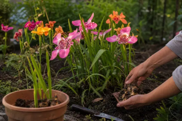 Floarea tigrului (Tigridia pavonia) – de la plantare la întreținerea de zi cu zi