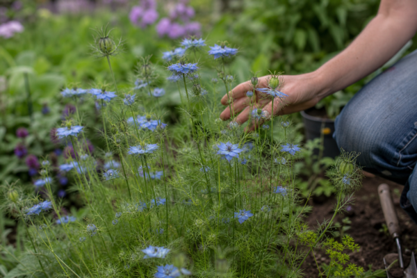 Nigella damascena – sfaturi de plantare și îngrijire
