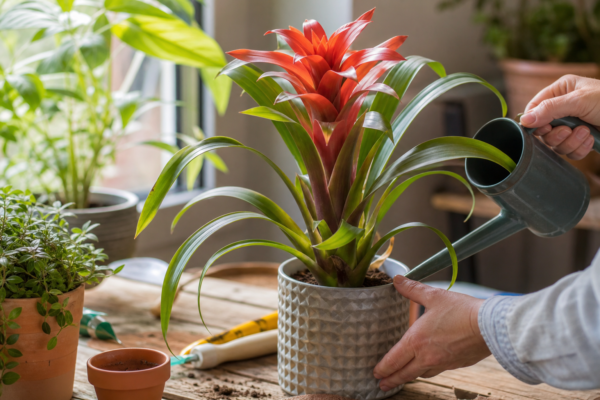 Guzmania – plantare, udare și întreținere