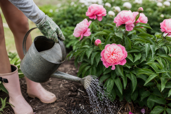 Bujorul (Paeonia): plantare, udare și întreținere