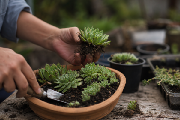 Urechelnița (Sempervivum tectorum) – plantare și îngrijire pas cu pas