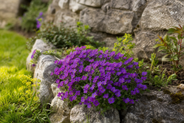 Aubrieta (Aubrieta deltoidea) – ghid practic de plantare și îngrijire