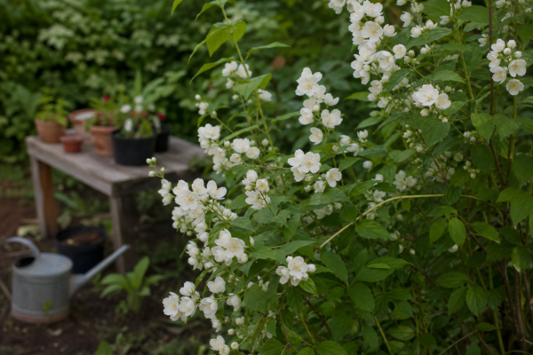 Lămâiță (Philadelphus coronarius) – sfaturi pentru plantare, creștere și întreținere