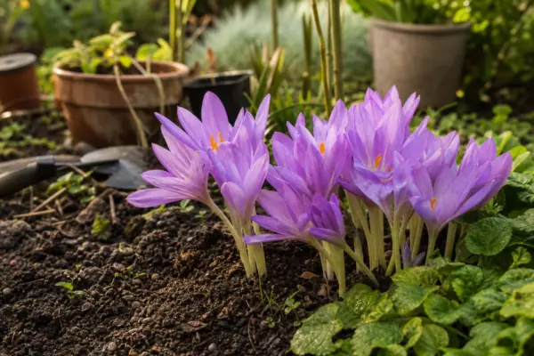 Brândușa de toamnă (Colchicum autumnale) – plantare și îngrijire pas cu pas