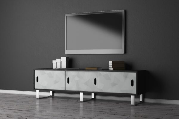 Comode TV antracit și negre – top modele cu aspect contemporan
