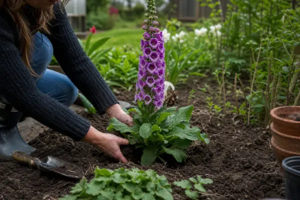 Degetarul (Digitalis purpurea) – plantare și îngrijire pas cu pas