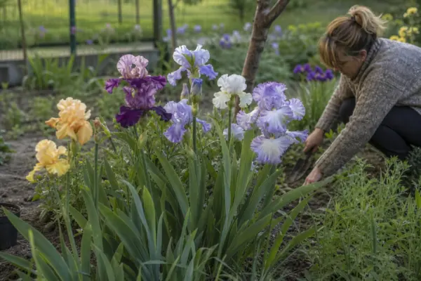 Stânjenel (Iris germanica) – plantare și îngrijire pas cu pas