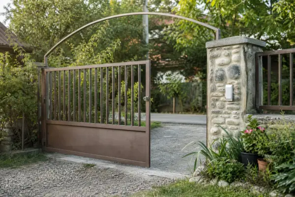 Cât spațiu trebuie să lași pentru deschiderea porților în curte