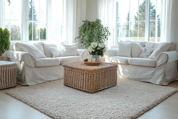 Ce dimensiune trebuie să aibă covorul din living și cum îl așezi